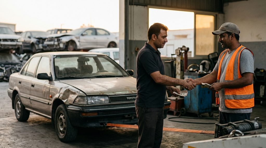 Scrap Car Buyers in UAE: Quick Cash & Free Pickup