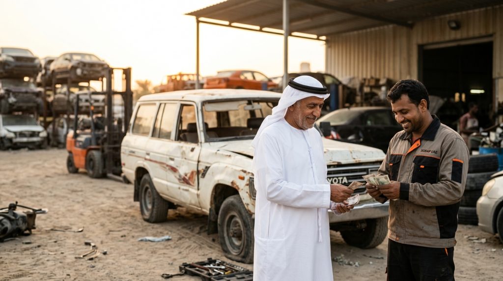 Scrap Car Payment Same Day UAE: Instant Cash