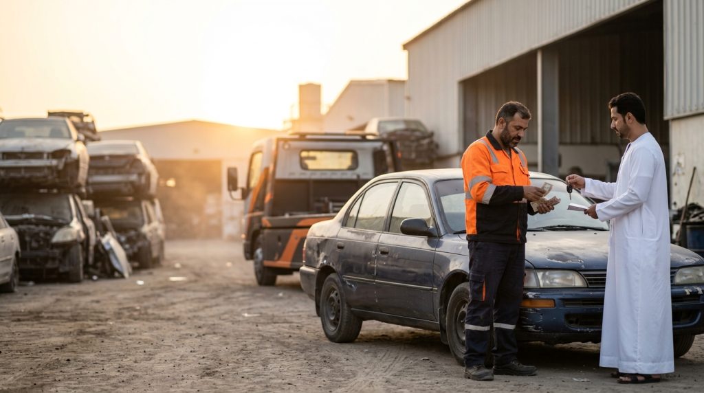 Scrap Car Removal Service UAE: Instant Cash