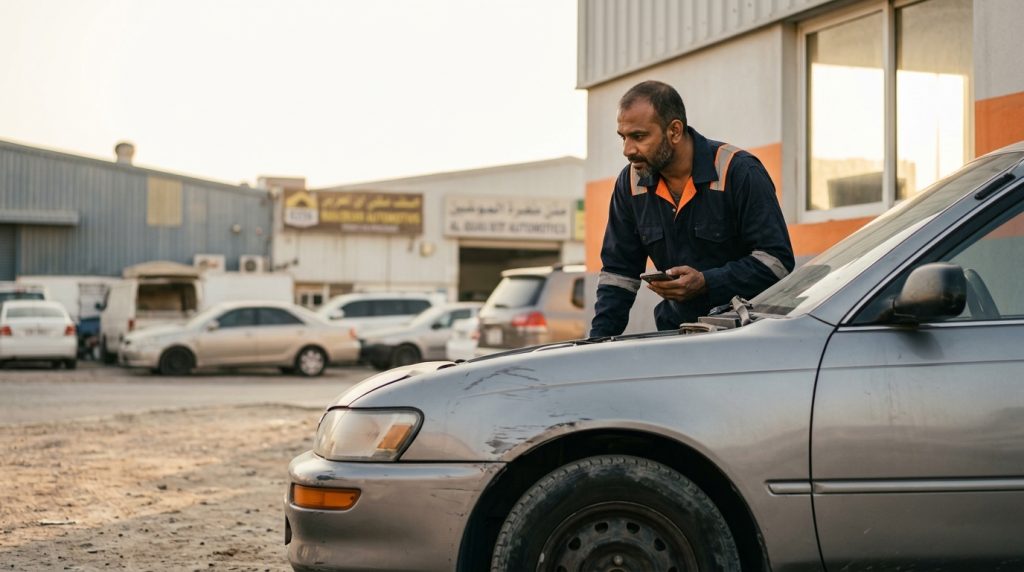 Sell Broken Down Car UAE: 30-Minute Quote & Cash